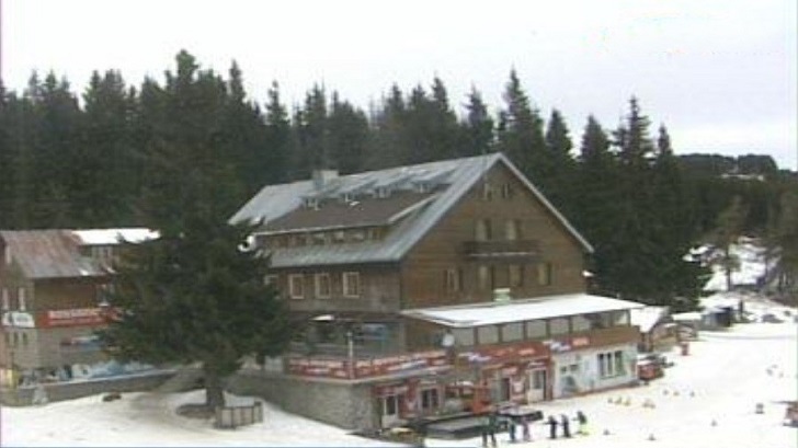 Витоша уеб камери хижа 'Алеко', ски писти на живо, близо до София времето