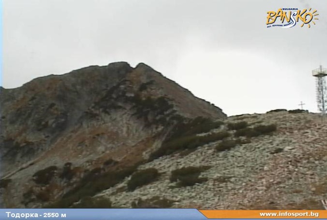 връх 'Тодорка' уеб камера времето на живо в Пирин планина - над Банско