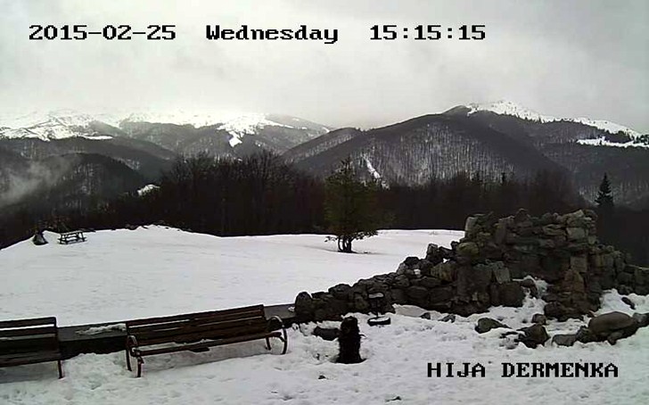 xижа Дерменка времето уеб камера на живо Троянската планина, Стара планина, live online camera