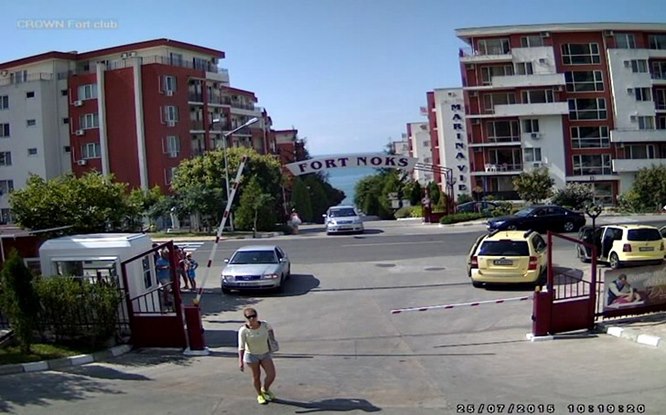 Свети Влас уеб камери курорт комплекс хотели 'Panorama Fort beach', до Черно море, времето на живо