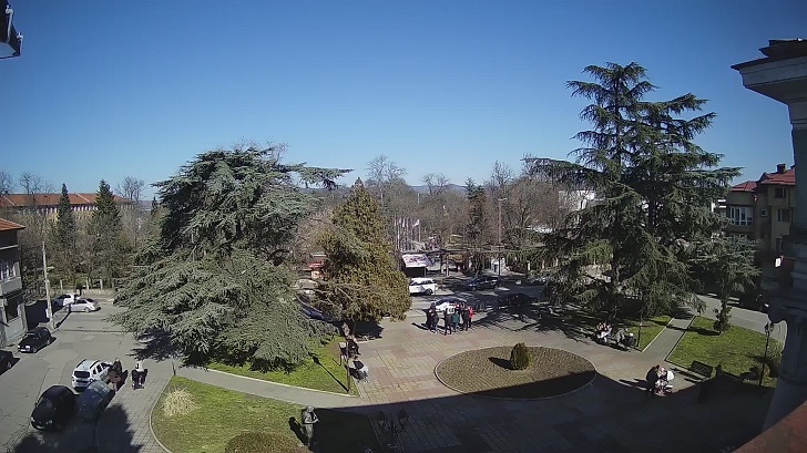 Хасково уеб камера времето на живо център площад улици трафик камерите градски парк webcams live Haskovo, Bulgaria