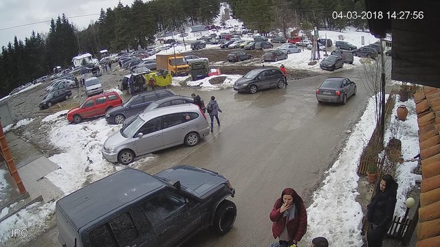 Курорт 'Здравец' времето уеб камера ресторант 'Здравец', кръгово и паркинг, Родопа планина (Родопите), kamerite