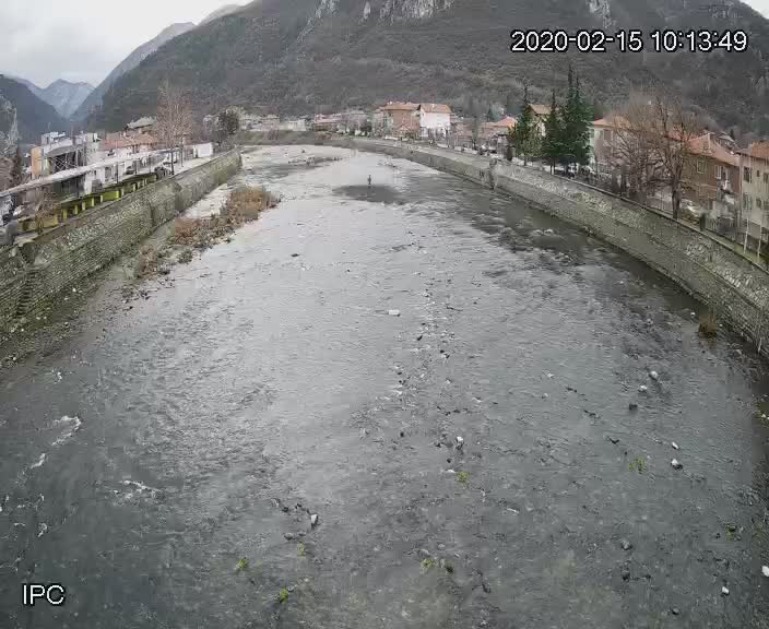 град Кричим времето на живо уеб камери панорама Родопите, река Въча, област Пловдив, Южна България live online webcam