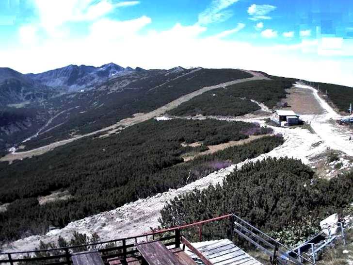 Боровец времето уеб камера ски писти 'Маркуджик', Рила планина, live online camera