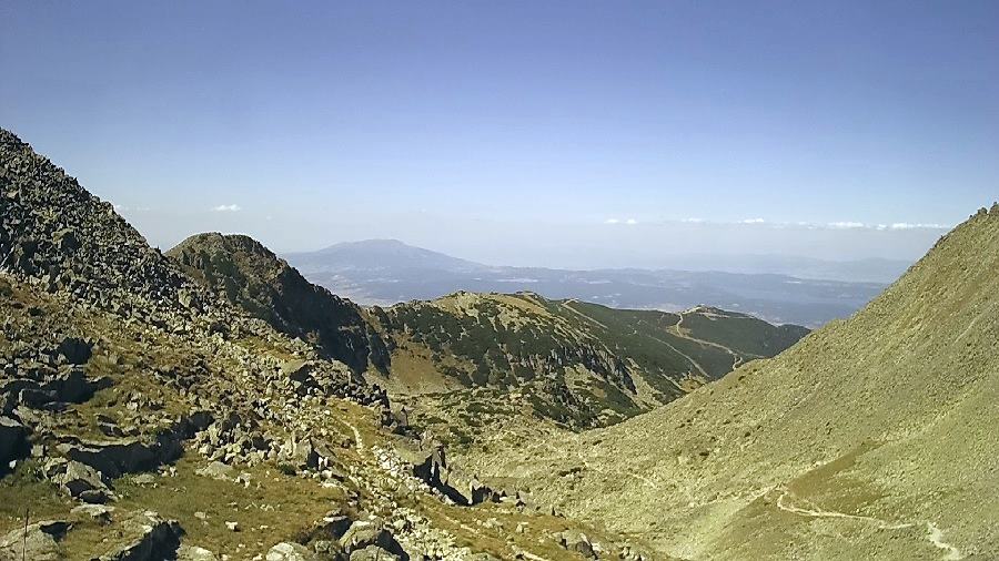 Уеб камера хижа Ледено Езеро, (заслон Еверест) под вр. Мусала, Рила времето на живо, live webcam