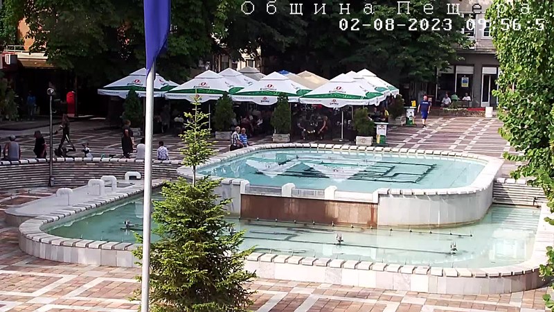 Пещера уеб камера времето на живо център, площад магазини трафик улица джамия