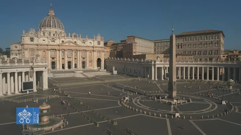 Рим уеб камера времето на живо, столица на Италия, център площад, църква 'Сан Пиетро', Ватикана, kamerite, live camera italy