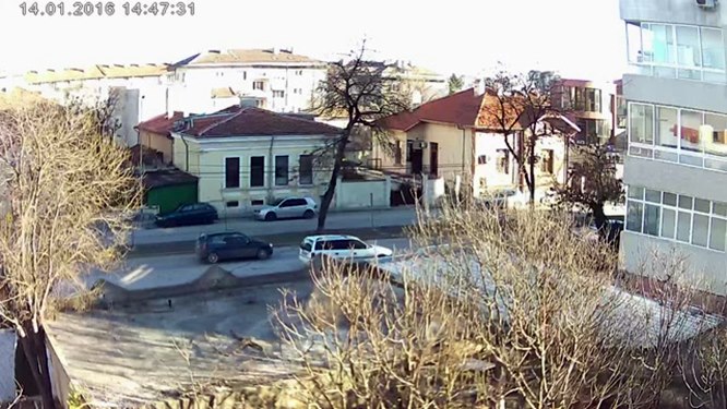 Шумен времето, на живо, уеб камера, център, улица 'Васил Друмев', до ПМГ 'Нанчо Попович', Североизточна България, live webcam