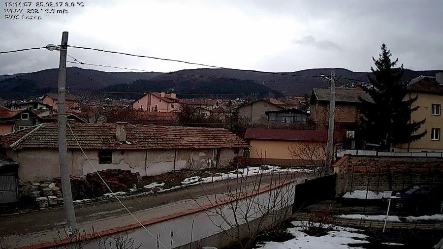 село Лозен уеб камера времето на живо област София-град, Лозенската планина