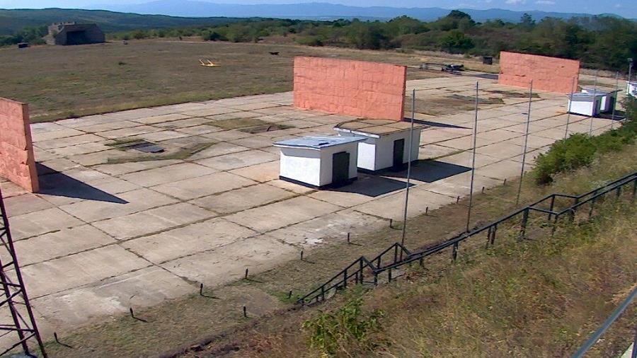 Стара Загора времето на живо от уеб камери от военен полигон 'Змейово', Южна България, live online camera