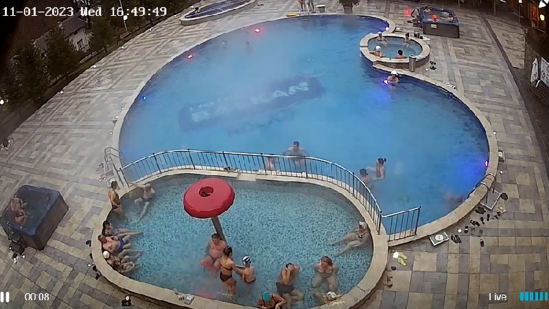 Троянски Балкан времето уеб камера външен басейн хотел и панорама Стара планина, до летовище 'Беклемето', град Троян, курортно село Рибарица в община Тетевен, област Ловеч