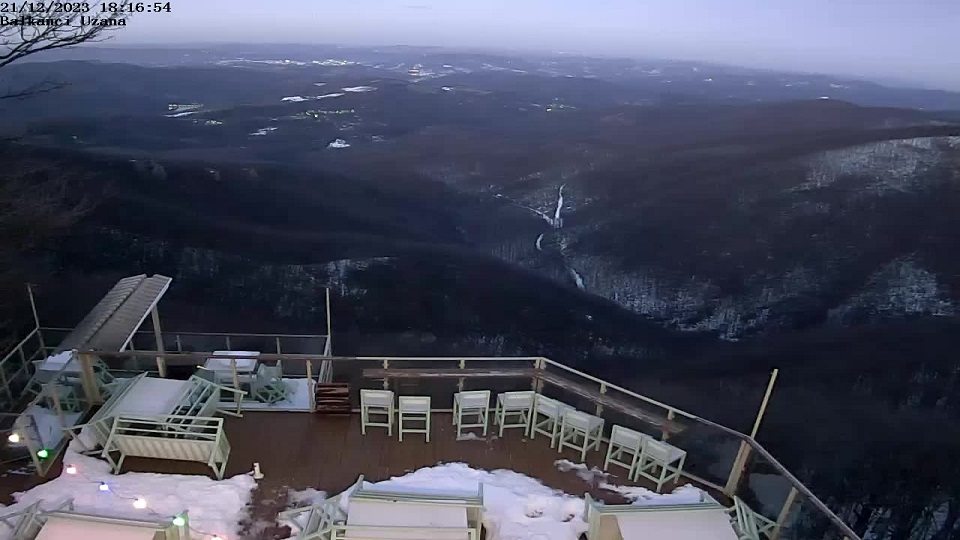 Узана уеб камера хотел 'Балканци', местност до Габрово, Стара планина, на живо времето