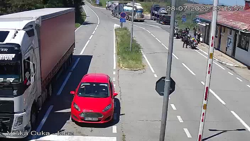 ГКПП 'Връшка чука', границата България - Сърбия, област Видин, времето на живо, live webcam, kamerite