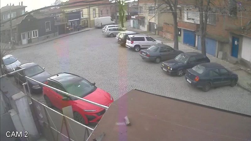 Ямбол времето уеб камера на живо кв. Каргона, улици, мост река Тунджа, kamerite, live online camera Yambol