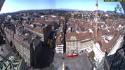 уеб камера от Берн, столица на Швейцария, център (Bundesstadt) площад, река 'Аар', времето на живо