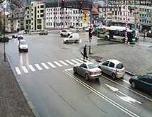 Габрово времето уеб камера на живо, Център хотел Балкан Ясените, улица и кръстовище