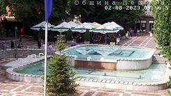 Пещера времето уеб камера център, магазин, бистро, трафик улица 'Михаил Такев', джамия, kamerite