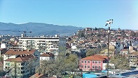 Пловдив, времето уеб камера на живо онлайн, център панорама, хълм Сахат Тепе, тепе Бунарджика, паметник Альоша, Родопите kamerite live webcam