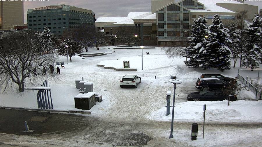 уеб камера Анкъридж, Anchorage най-големият град щат Аляска, САЩ